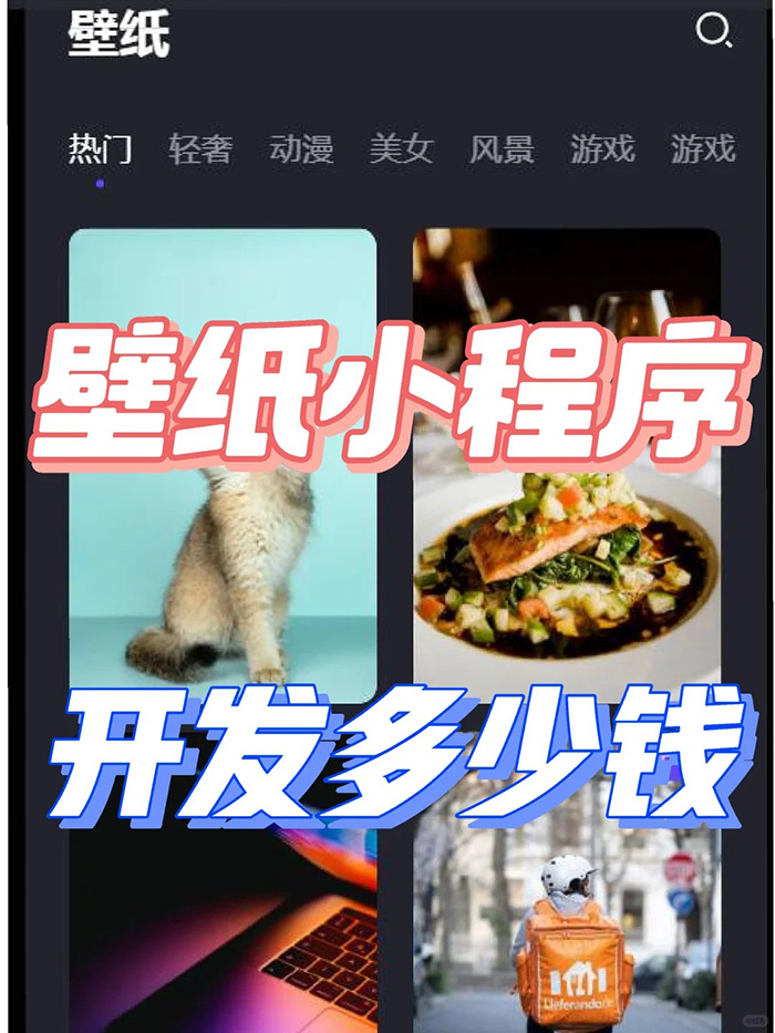 美女壁紙看圖福利小程序功能系統(tǒng)軟件定制開發(fā)